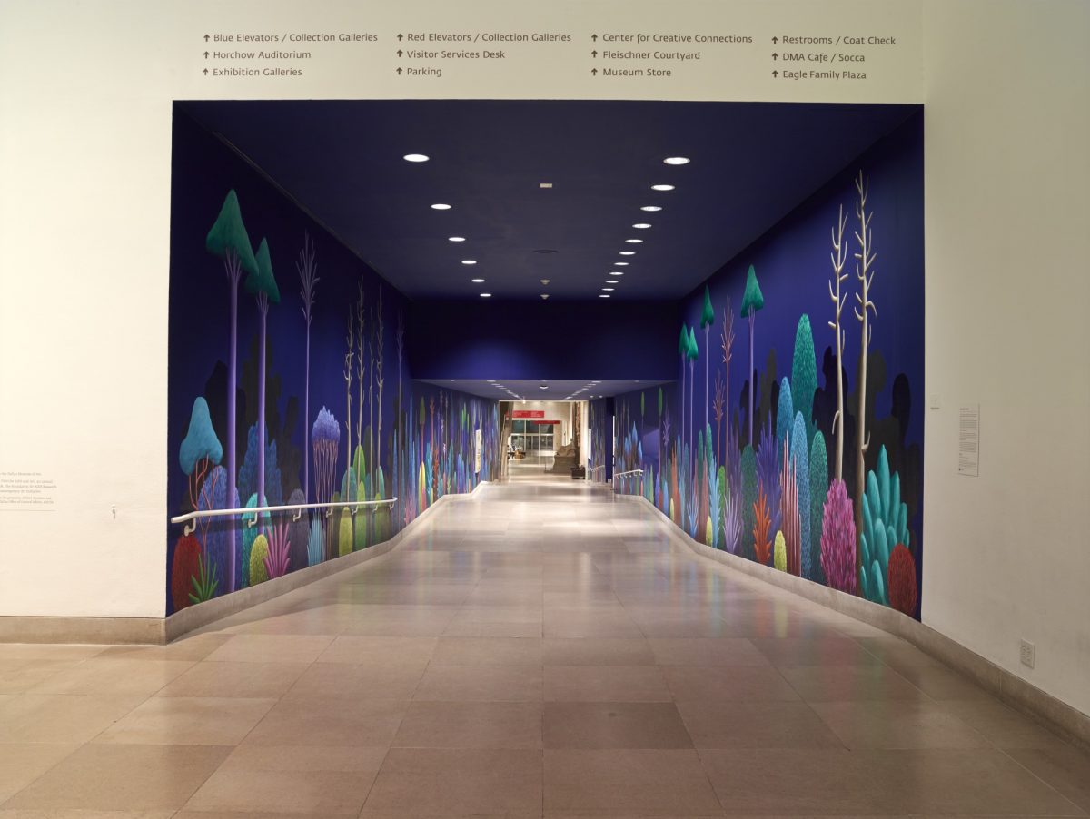 <I>Pathway</i>, 2016
</br> installation view, Dallas Museum of Art