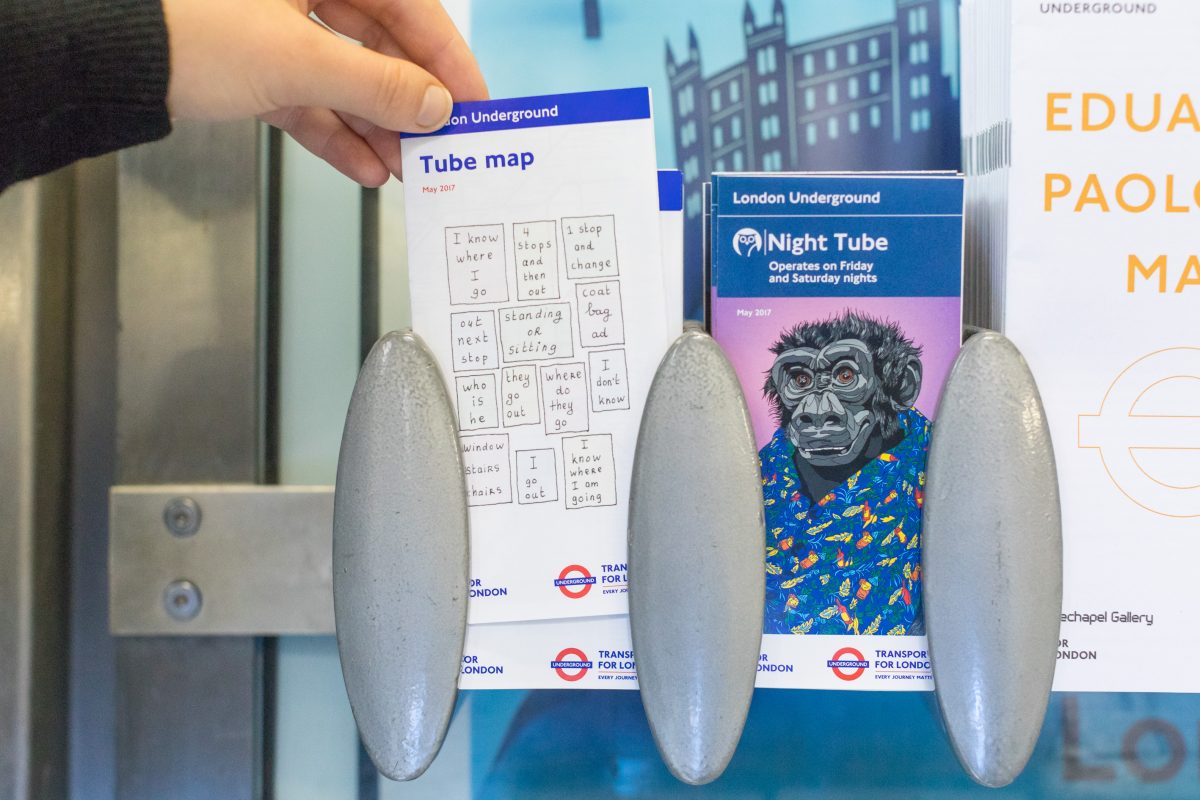 <I>Our Next Stop</i>, 2017
</br> Art on the Underground, London