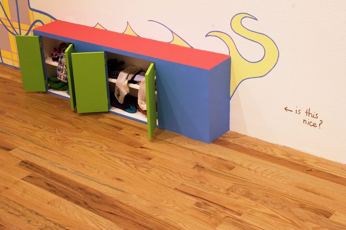 <I>To the Wall</i>, 2007
</br> installation view, Aspen Art Museum, Aspen