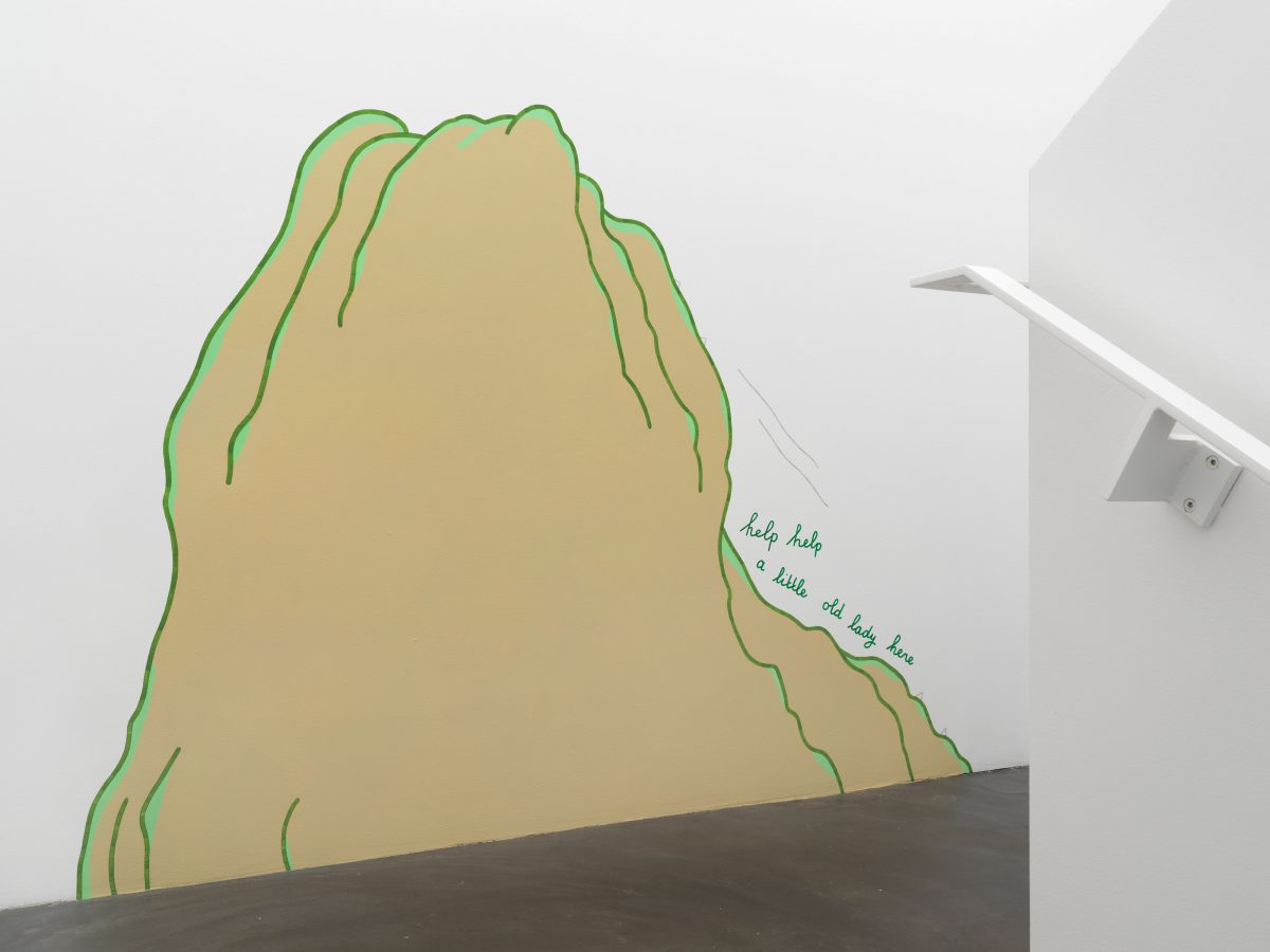 <I>Help help a little old lady here</i>, 2019
</br> installation view, Migros Museum fur Gegenwartskunst, Zurich