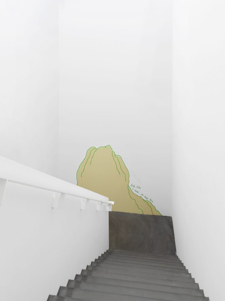 <I>Help help a little old lady here</i>, 2019
</br> installation view, Migros Museum fur Gegenwartskunst, Zurich