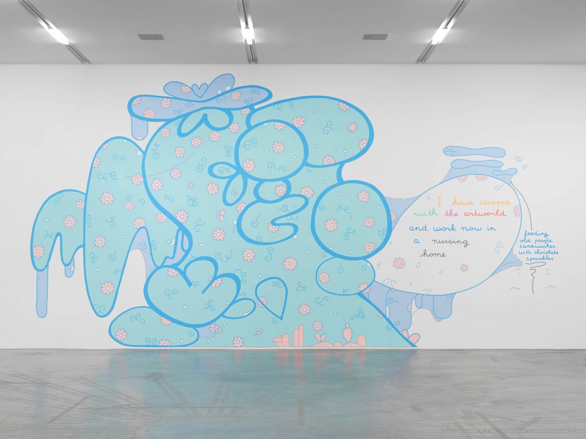 <I>Help help a little old lady here</i>, 2019
</br> installation view, Migros Museum fur Gegenwartskunst, Zurich