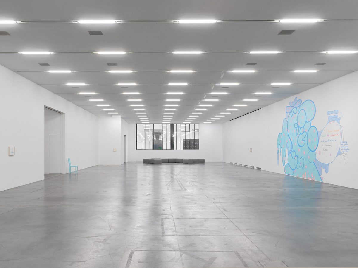 <I>Help help a little old lady here</i>, 2019
</br> installation view, Migros Museum fur Gegenwartskunst, Zurich