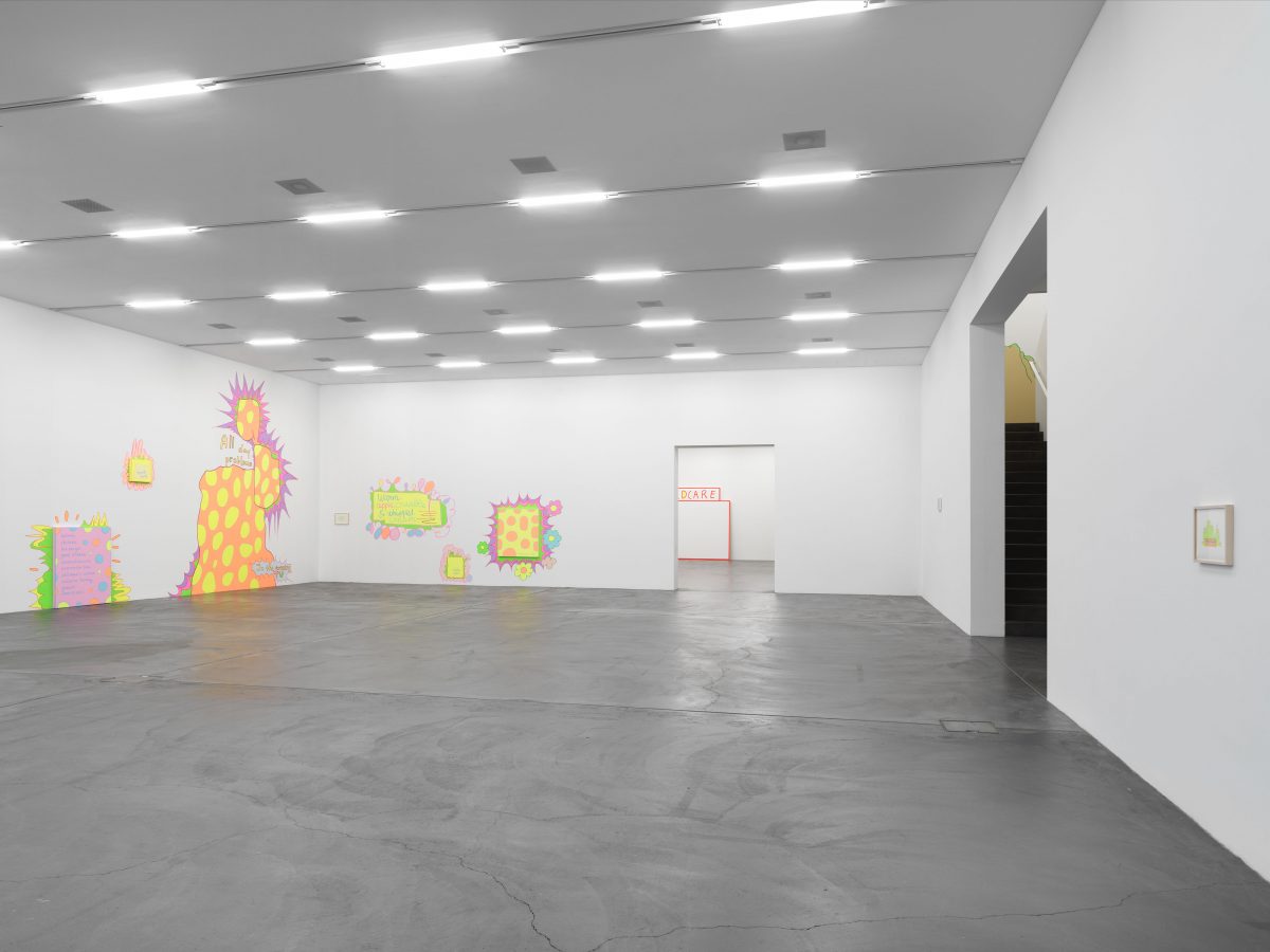 <I>Help help a little old lady here</i>, 2019
</br> installation view, Migros Museum fur Gegenwartskunst, Zurich