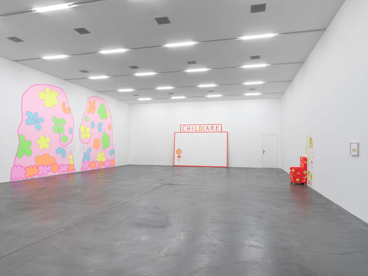 <I>Help help a little old lady here</i>, 2019
</br> installation view, Migros Museum fur Gegenwartskunst, Zurich