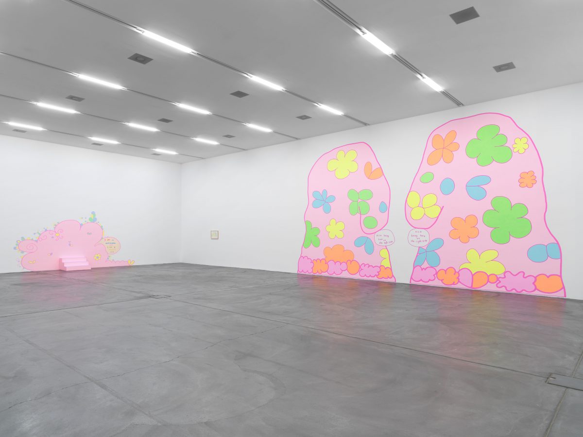 <I>Help help a little old lady here</i>, 2019
</br> installation view, Migros Museum fur Gegenwartskunst, Zurich