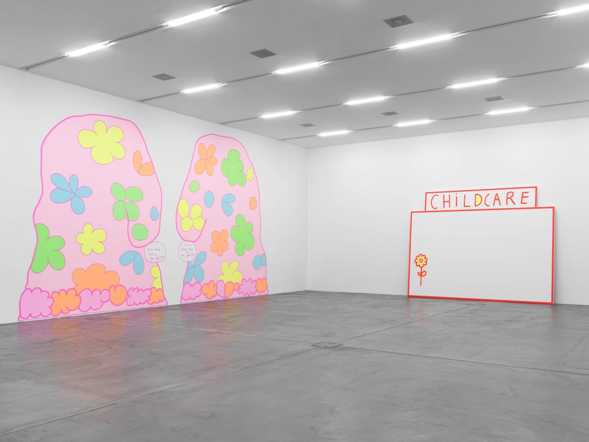 <I>Help help a little old lady here</i>, 2019
</br> installation view, Migros Museum fur Gegenwartskunst, Zurich
