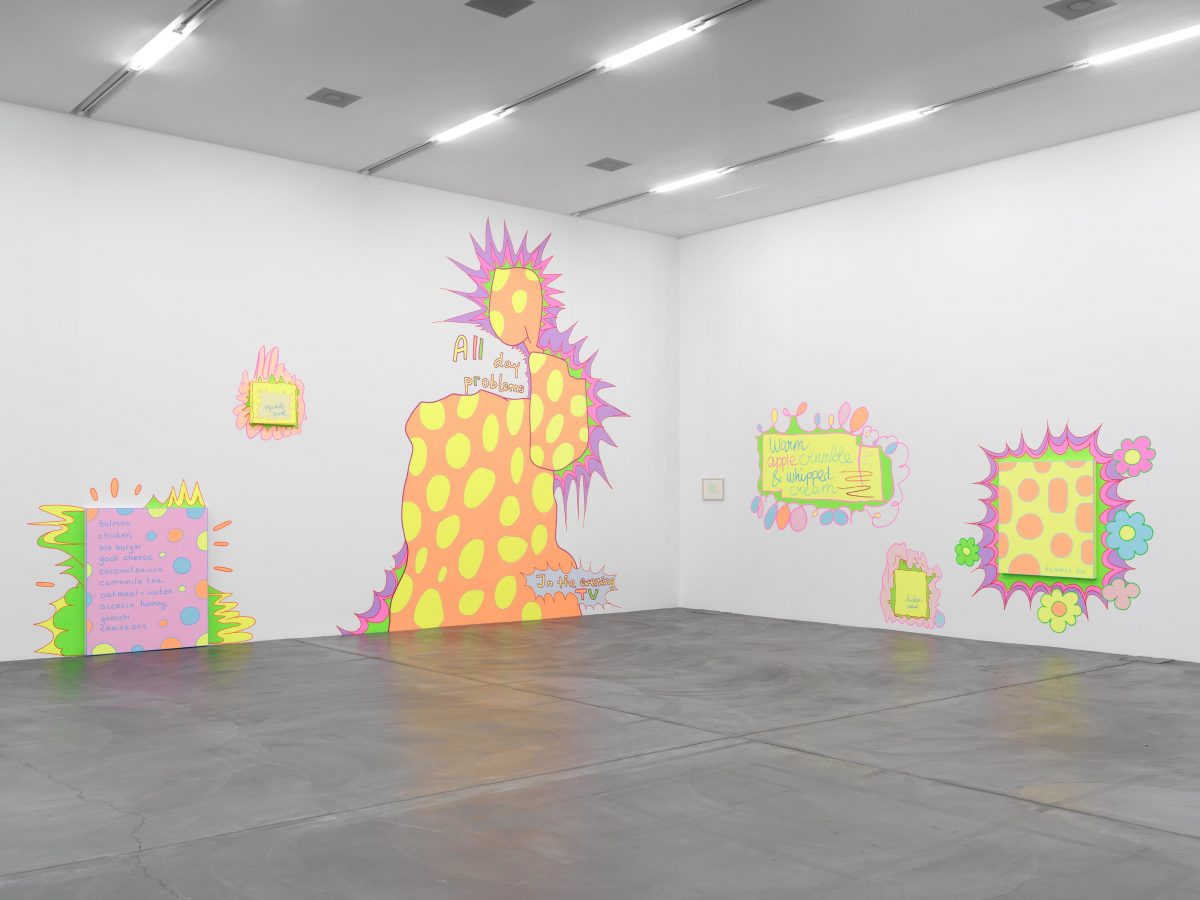 <I>Help help a little old lady here</i>, 2019
</br> installation view, Migros Museum fur Gegenwartskunst, Zurich