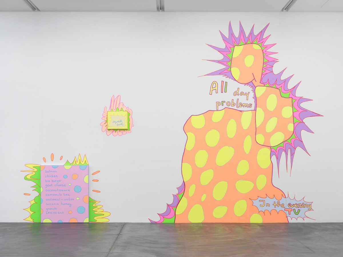 <I>Help help a little old lady here</i>, 2019
</br> installation view, Migros Museum fur Gegenwartskunst, Zurich