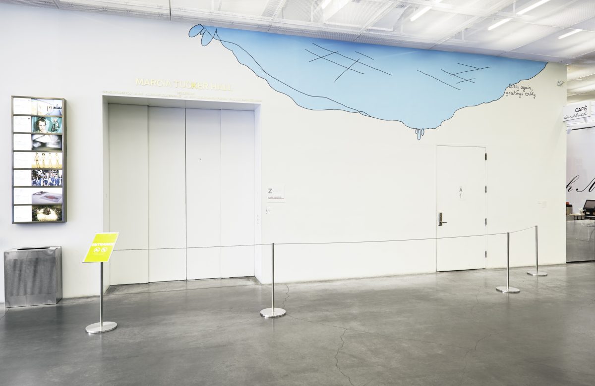 <I>NYC: 1993 - Experimental jet set, Trash and No Star</i>, 2013
</br> installation view, New Museum, New York