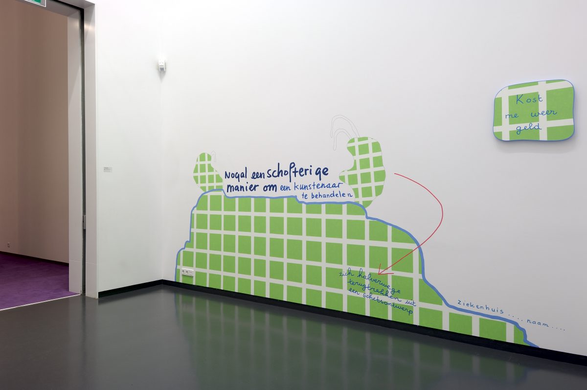 <I>The Complaints Club</i>, 2005
</br> installation view, Van Abbemusuem, Eindhoven