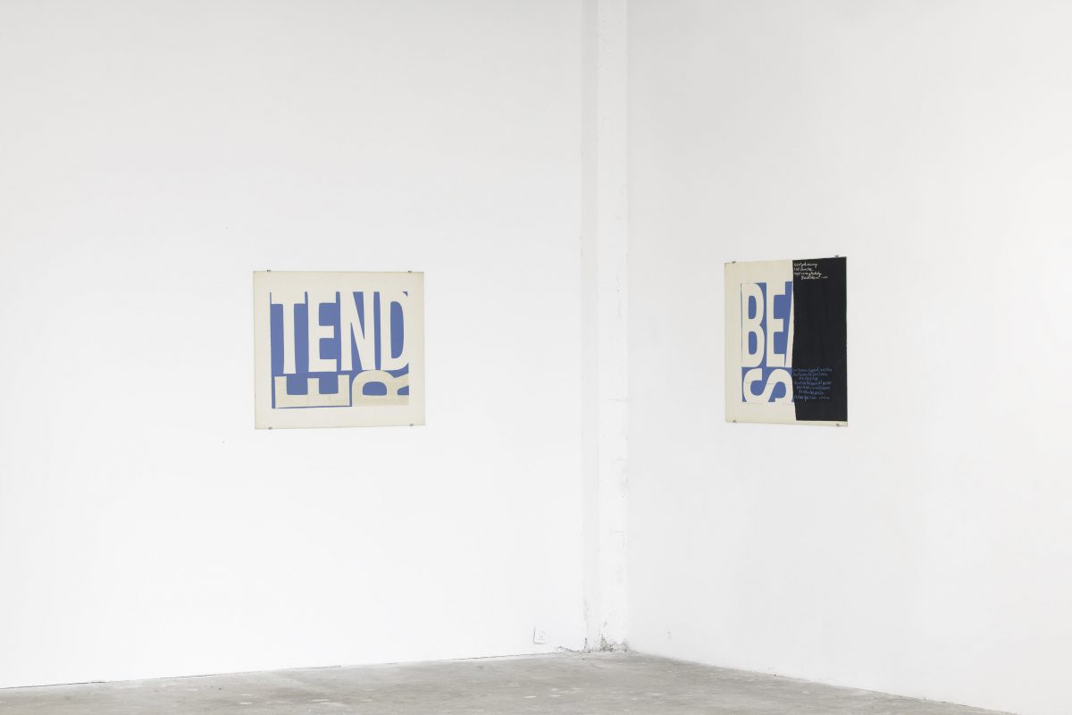 <I>We have no art, we do everything as well as we can</i>, 2018
</br> installation view, Passerelle Centre d’art contemporain, Brest