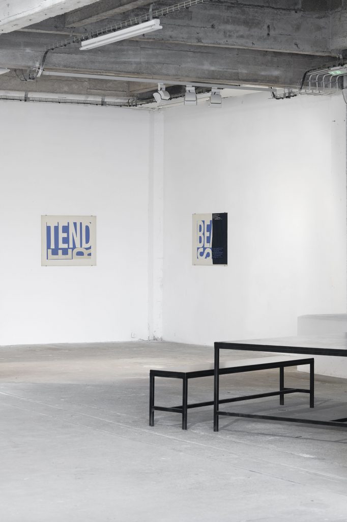 <I>We have no art, we do everything as well as we can</i>, 2018
</br> installation view, Passerelle Centre d’art contemporain, Brest