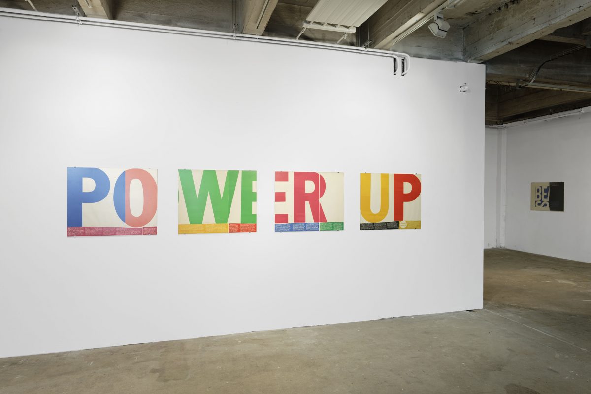 <I>We have no art, we do everything as well as we can</i>, 2018
</br> installation view, Passerelle Centre d’art contemporain, Brest