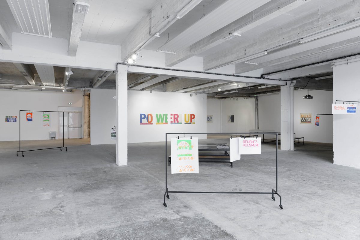 <I>We have no art, we do everything as well as we can</i>, 2018
</br> installation view, Passerelle Centre d’art contemporain, Brest