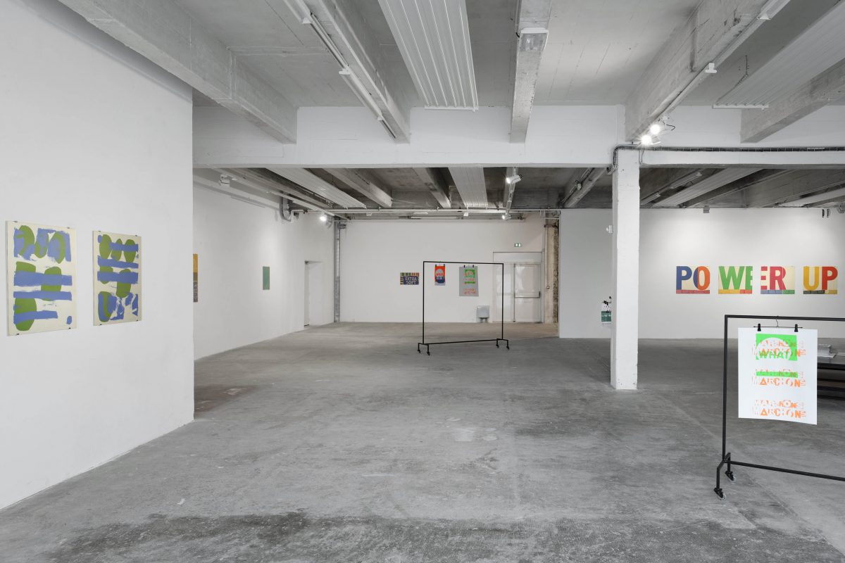 <I>We have no art, we do everything as well as we can</i>, 2018
</br> installation view, Passerelle Centre d’art contemporain, Brest