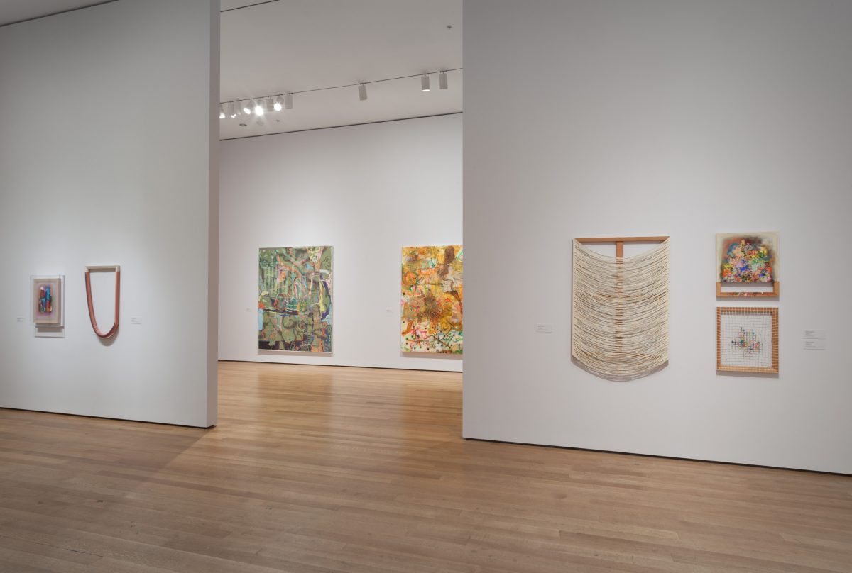 <I>The Forever Now: Contemporary Painting in an Atemporal World </i>, 2014
</br> installation view, MoMa, New York