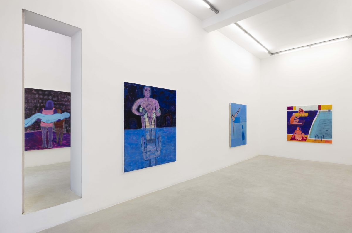 <I>Lifeguards</i>, 2021
</br> installation view, kaufmann repetto Milan