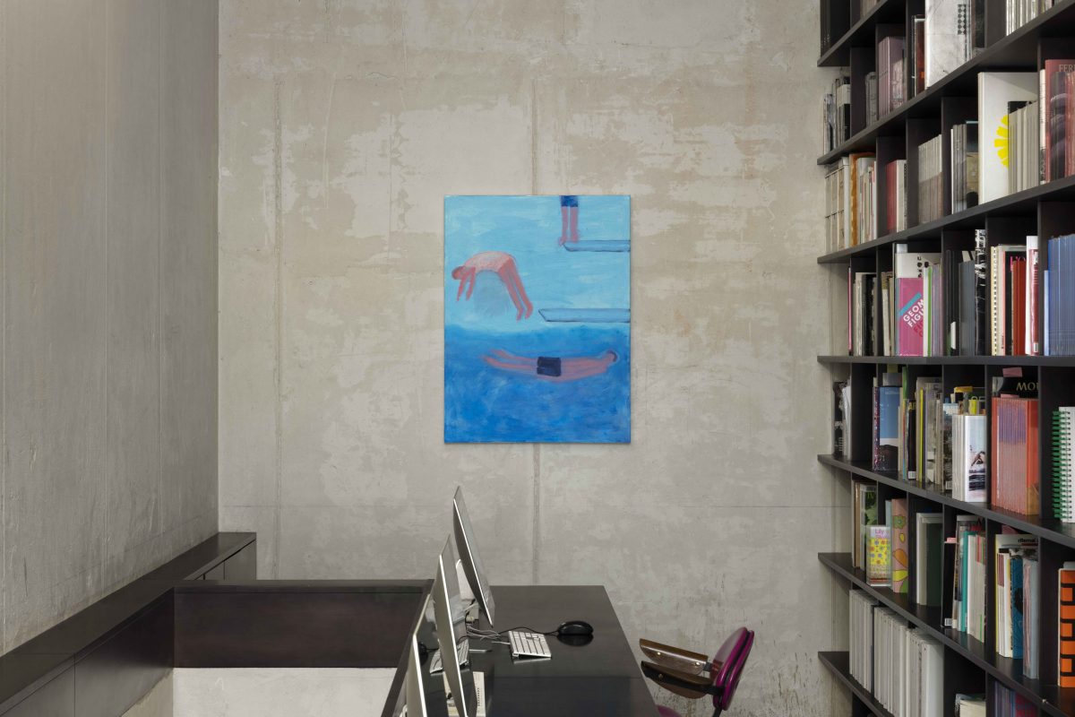 <I>Lifeguards</i>, 2021
</br> installation view, kaufmann repetto Milan