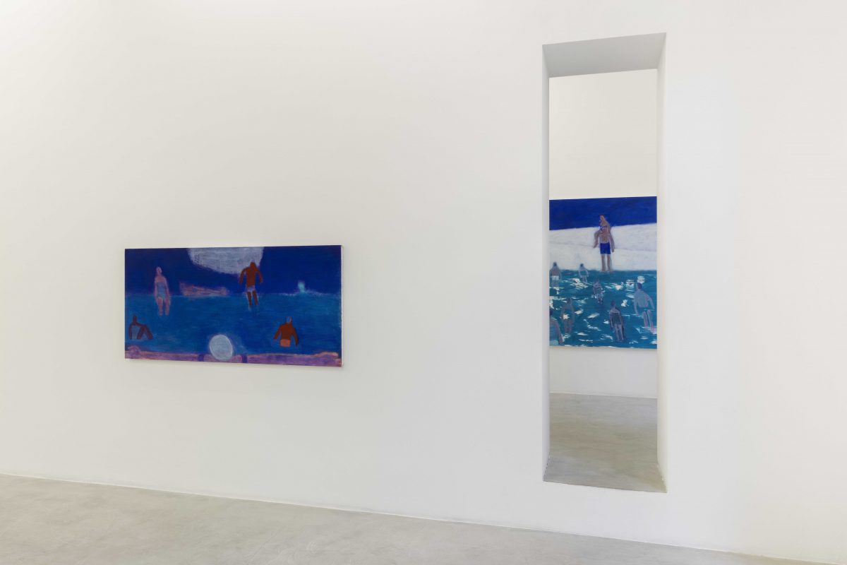 <I>Lifeguards</i>, 2021
</br> installation view, kaufmann repetto Milan
