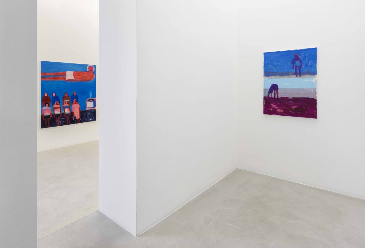 <I>Lifeguards</i>, 2021
</br> installation view, kaufmann repetto Milan