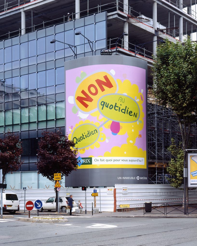 <I>Monoprix Advertising Campaign</i>, 2005
</br> Paris, France