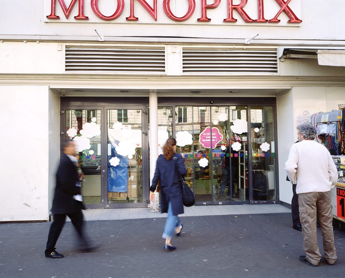 <I>Monoprix Advertising Campaign</i>, 2005
</br> Paris, France