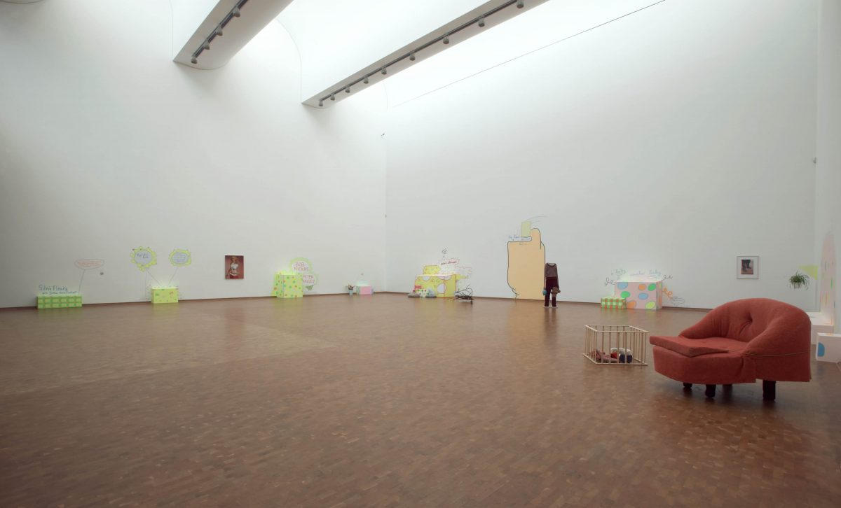 <I>Small talks</i>, 2003
</br>  installation view, Museum Ludwing, Koln