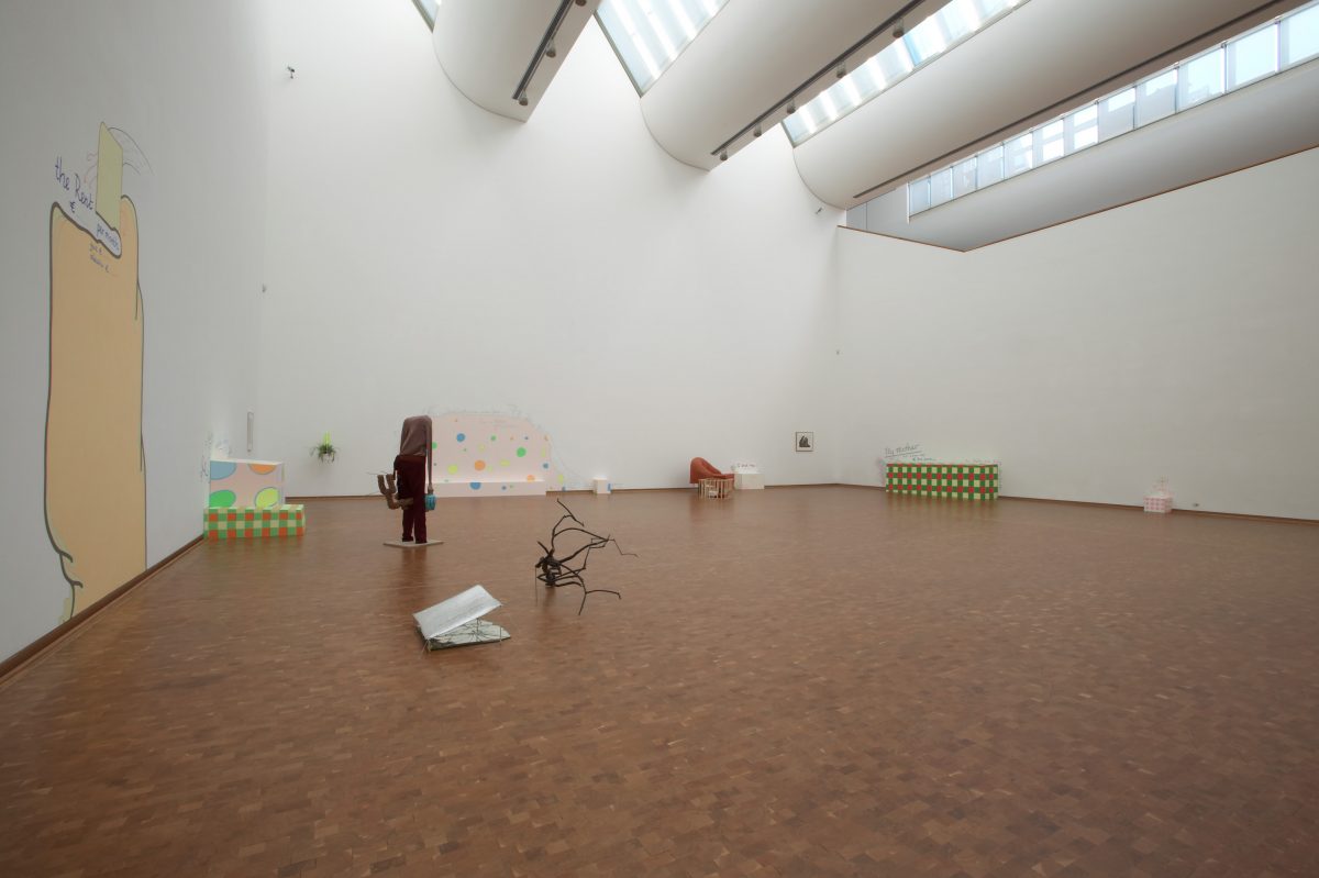 <I>Small talks</i>, 2003
</br>  installation view, Museum Ludwing, Koln