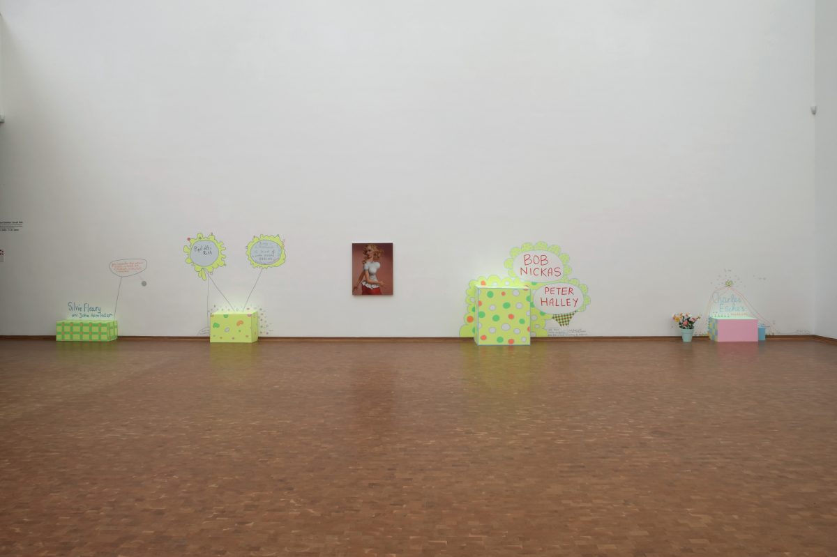 <I>Small talks</i>, 2003
</br>  installation view, Museum Ludwing, Koln