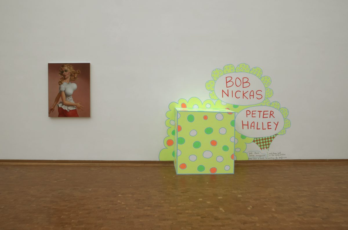 <I>Small talks</i>, 2003
</br>  installation view, Museum Ludwing, Koln