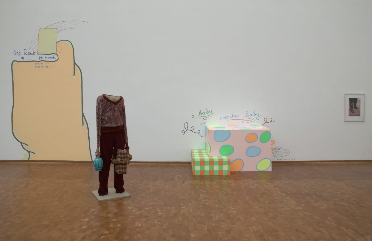<I>Small talks</i>, 2003
</br>  installation view, Museum Ludwing, Koln