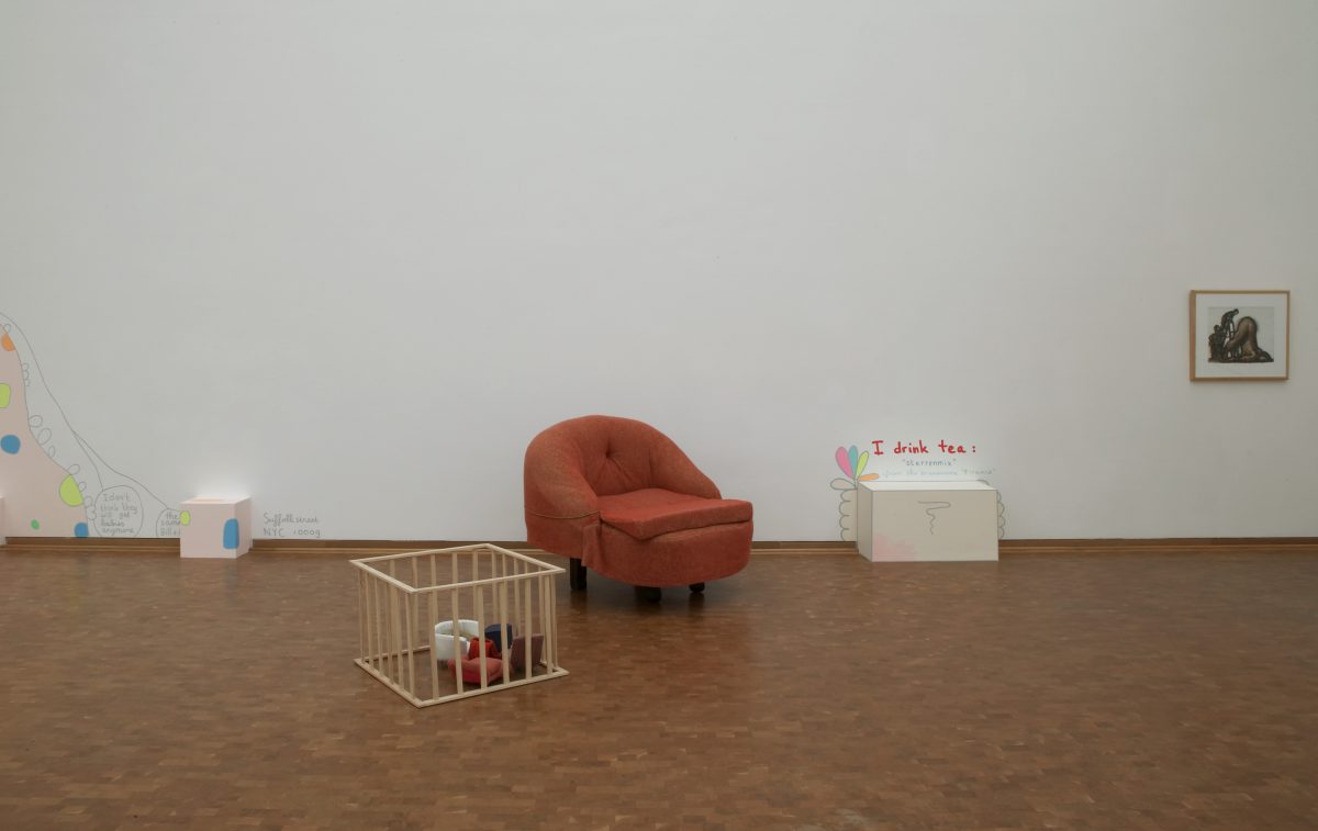 <I>Small talks</i>, 2003
</br>  installation view, Museum Ludwing, Koln