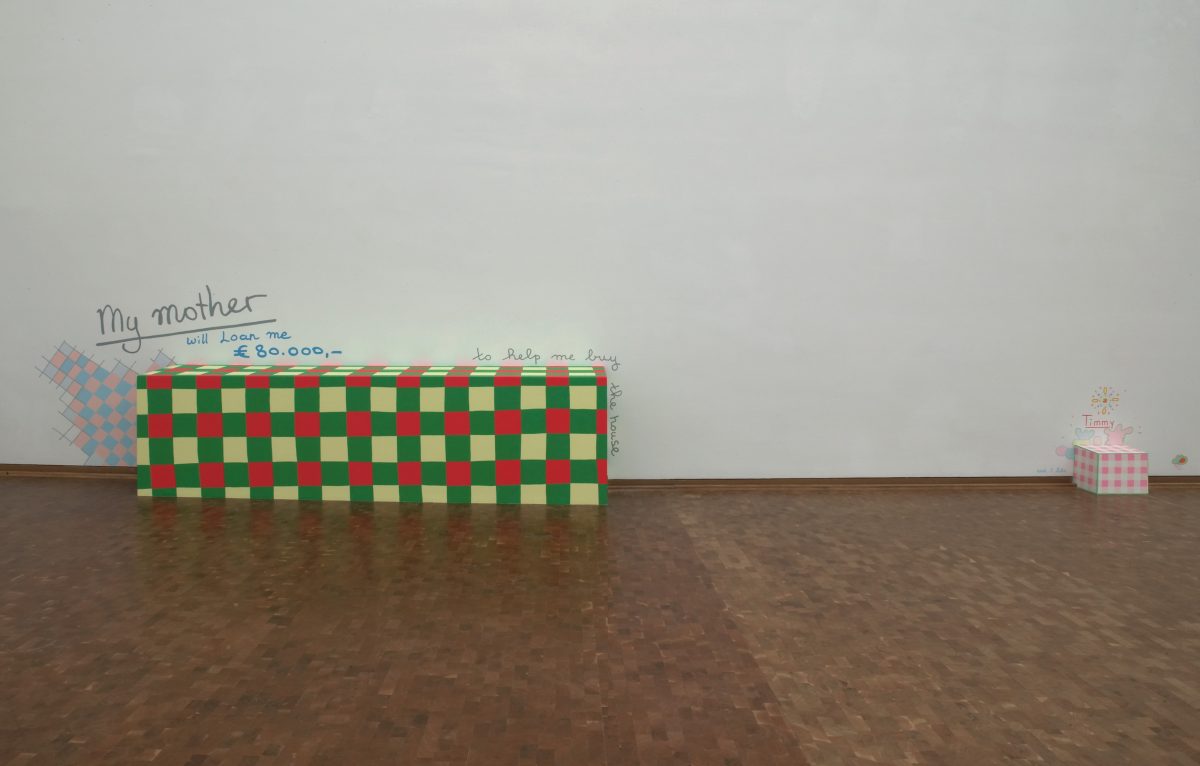 <I>Small talks</i>, 2003
</br>  installation view, Museum Ludwing, Koln