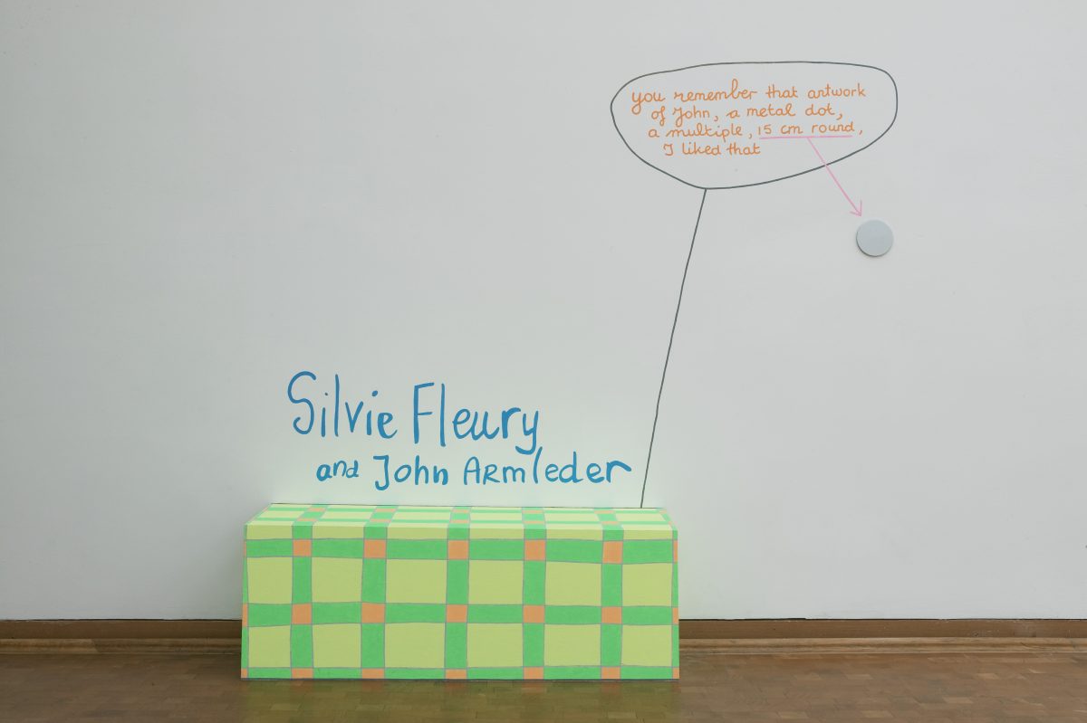 <I>Small talks</i>, 2003
</br>  installation view, Museum Ludwing, Koln