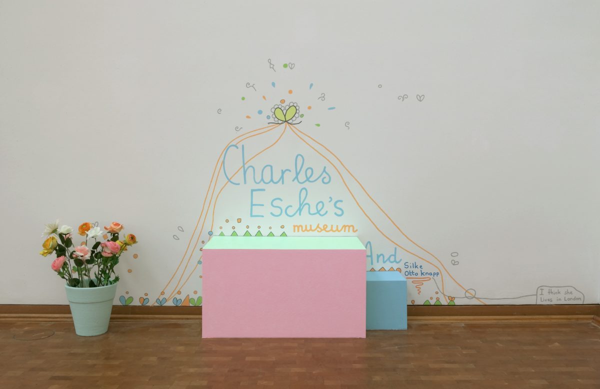 <I>Small talks</i>, 2003
</br>  installation view, Museum Ludwing, Koln