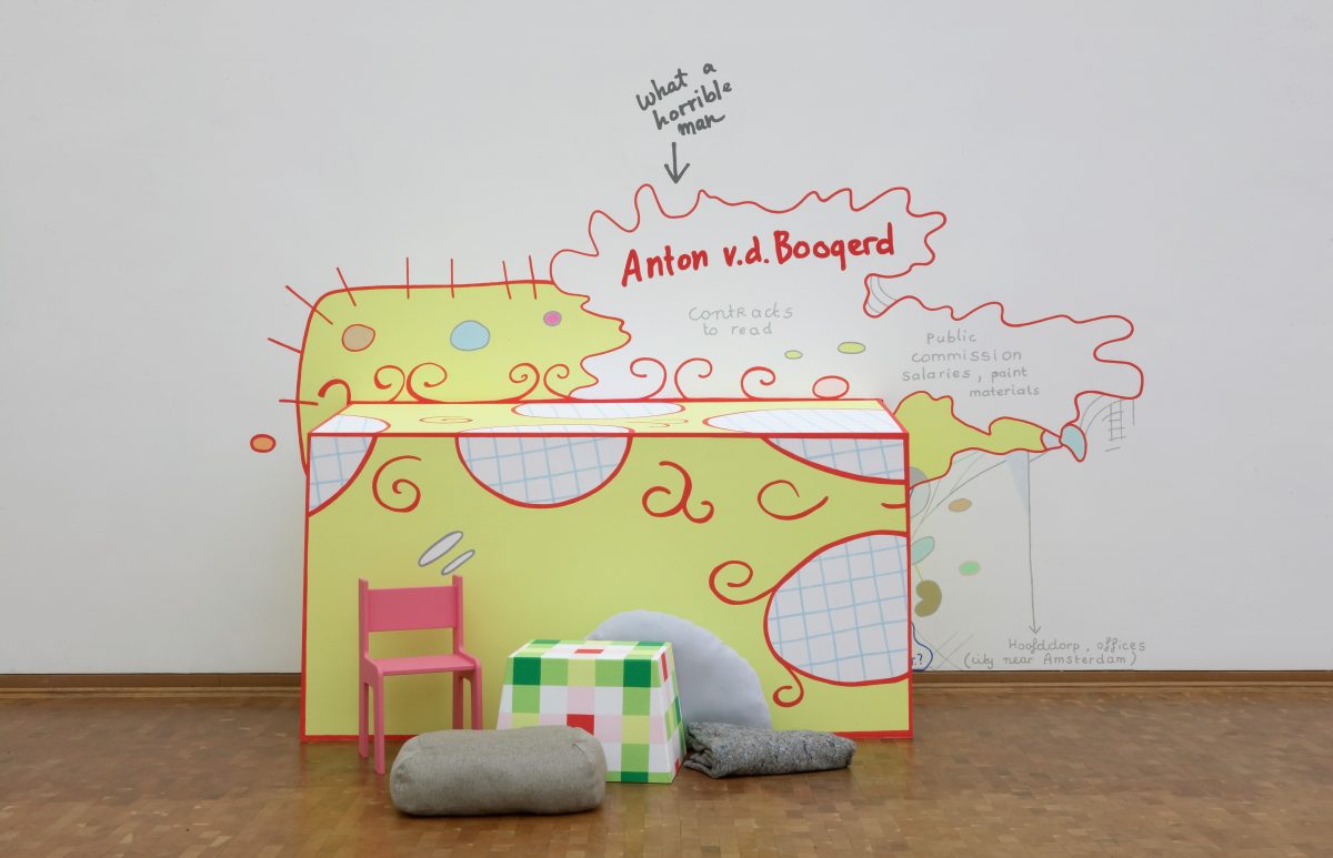 <I>Small talks</i>, 2003
</br>  installation view, Museum Ludwing, Koln