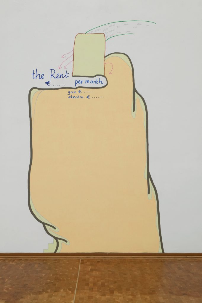 <I>Small talks</i>, 2003
</br>  installation view, Museum Ludwing, Koln