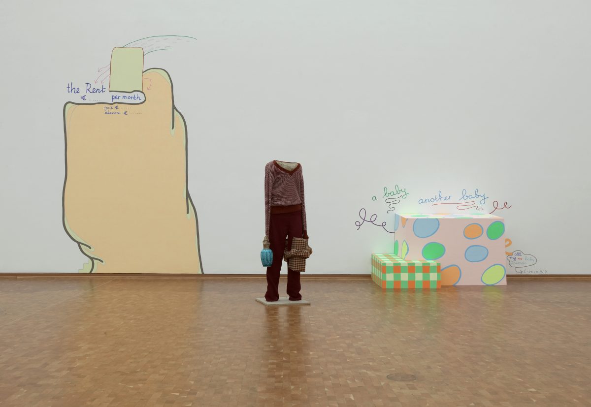 <I>Small talks</i>, 2003
</br>  installation view, Museum Ludwing, Koln