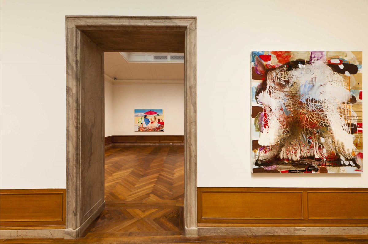 <I>Open Windows</i>, 2012
</br> installation view, Addison Gallery of American Art, Andover