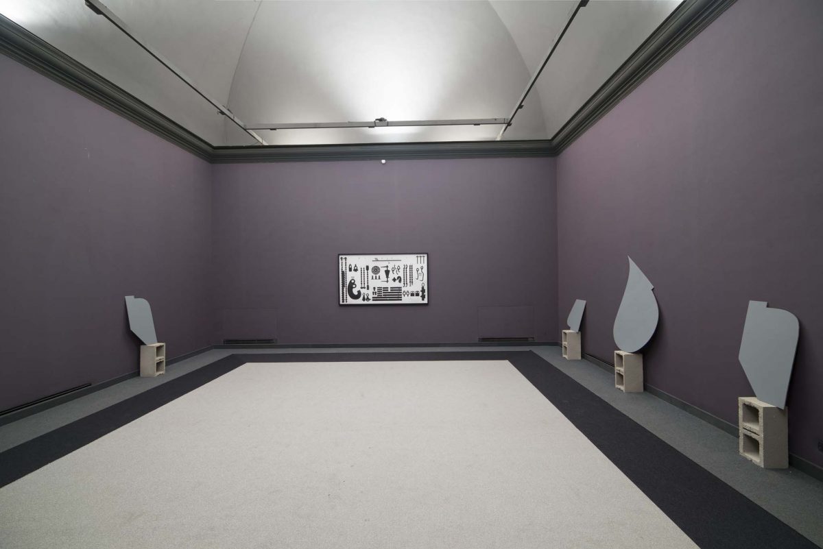 <I>Auto Body Collision</i>, 2014
</br> installation view, Fondazione Memmo, Rome