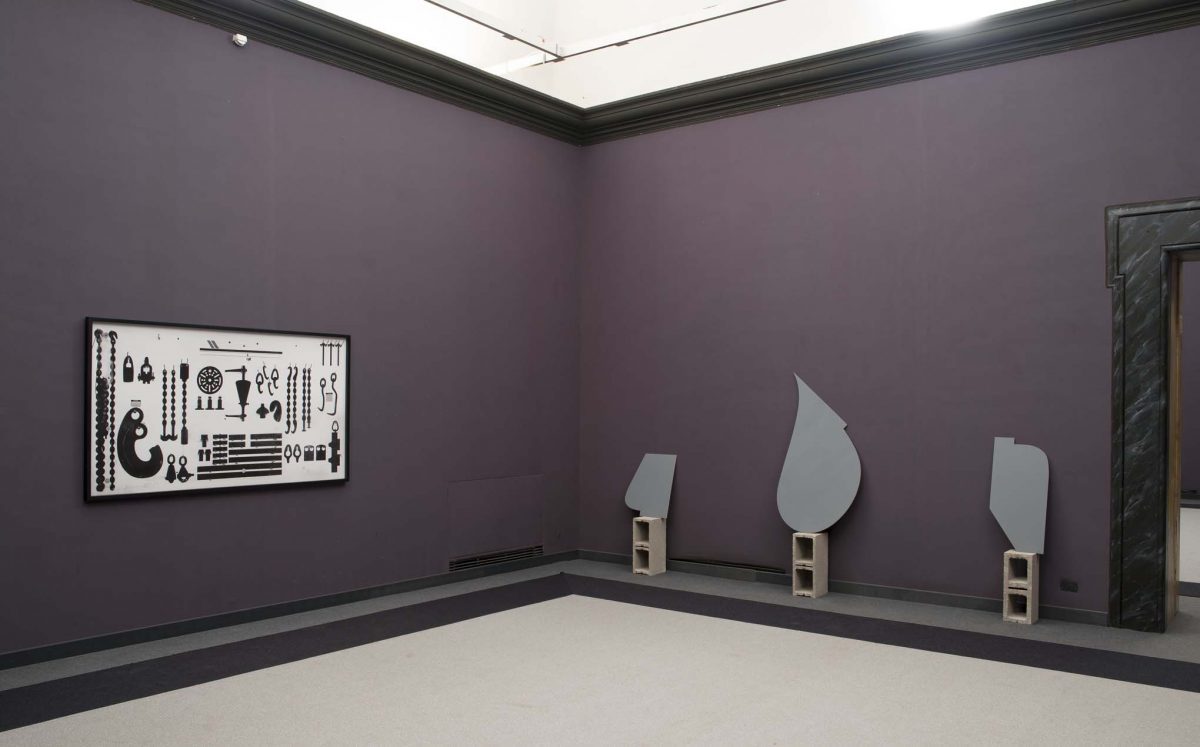 <I>Auto Body Collision</i>, 2014
</br> installation view, Fondazione Memmo, Rome