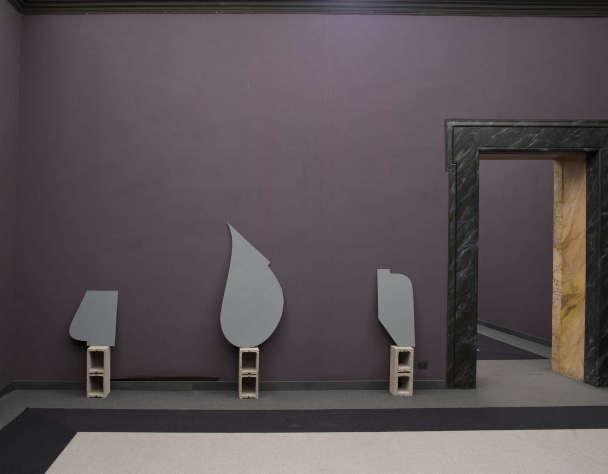 <I>Auto Body Collision</i>, 2014
</br> installation view, Fondazione Memmo, Rome