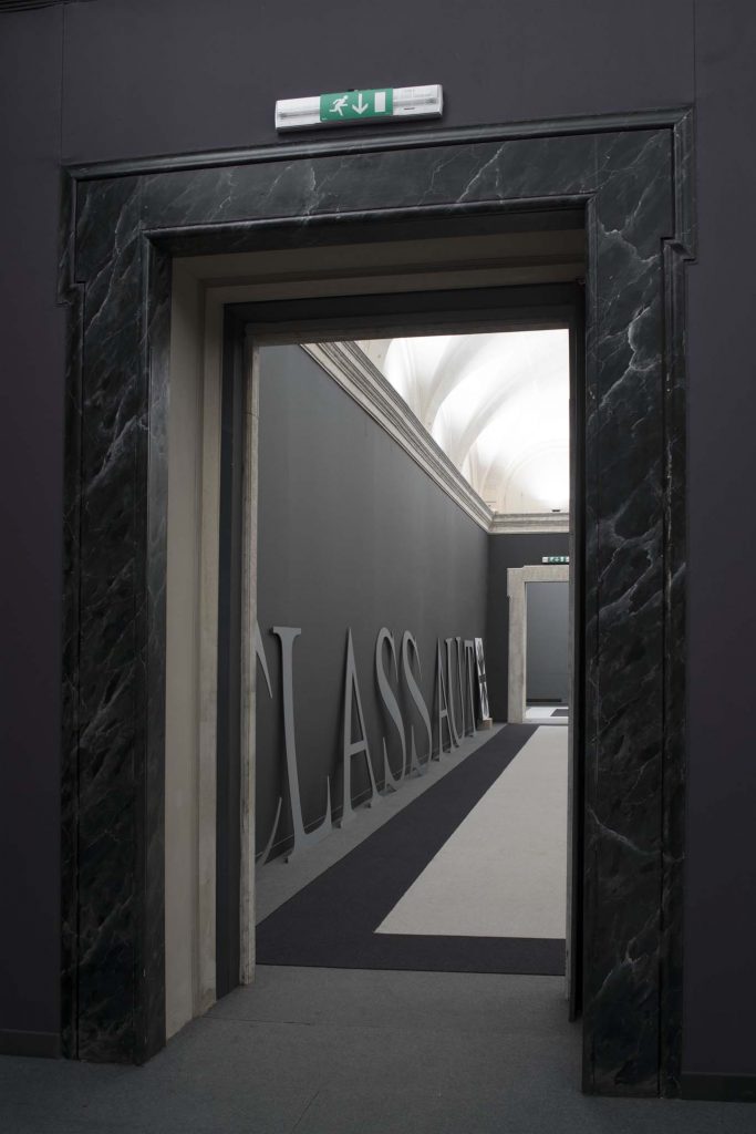 <I>Auto Body Collision</i>, 2014
</br> installation view, Fondazione Memmo, Rome