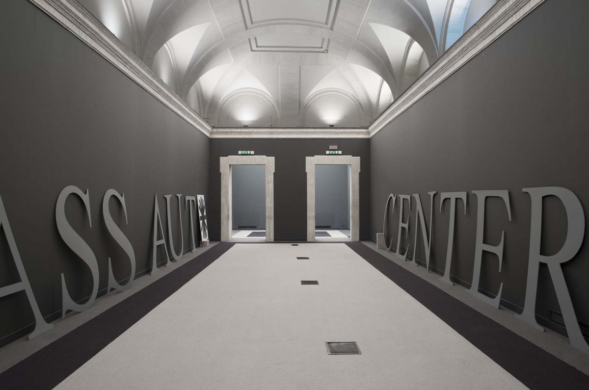 <I>Auto Body Collision</i>, 2014
</br> installation view, Fondazione Memmo, Rome