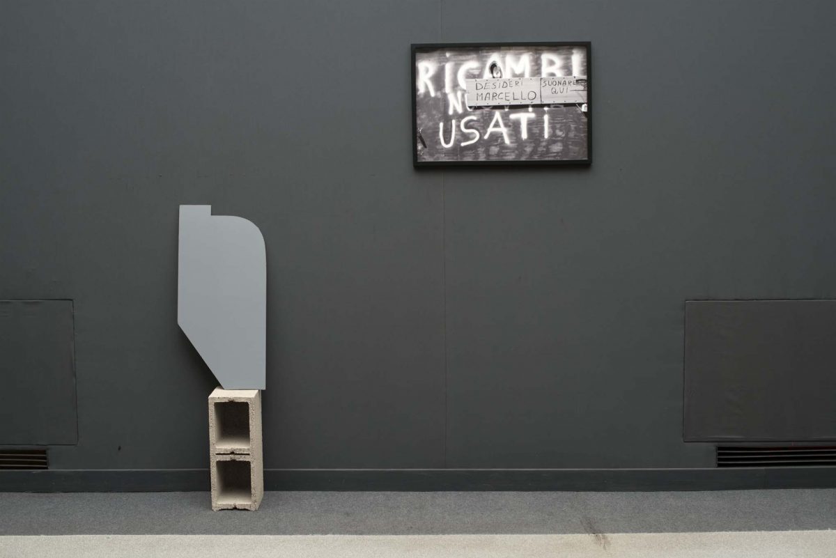 <I>Auto Body Collision</i>, 2014
</br> installation view, Fondazione Memmo, Rome