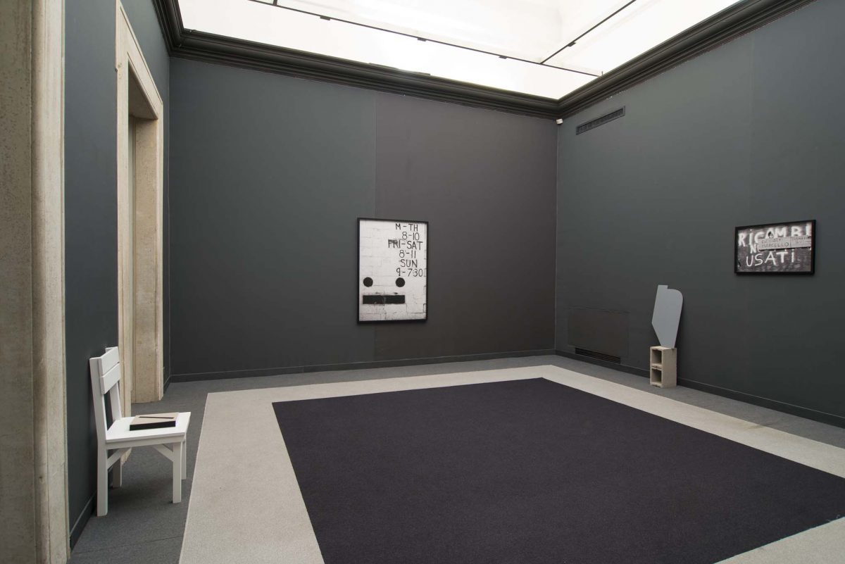<I>Auto Body Collision</i>, 2014
</br> installation view, Fondazione Memmo, Rome