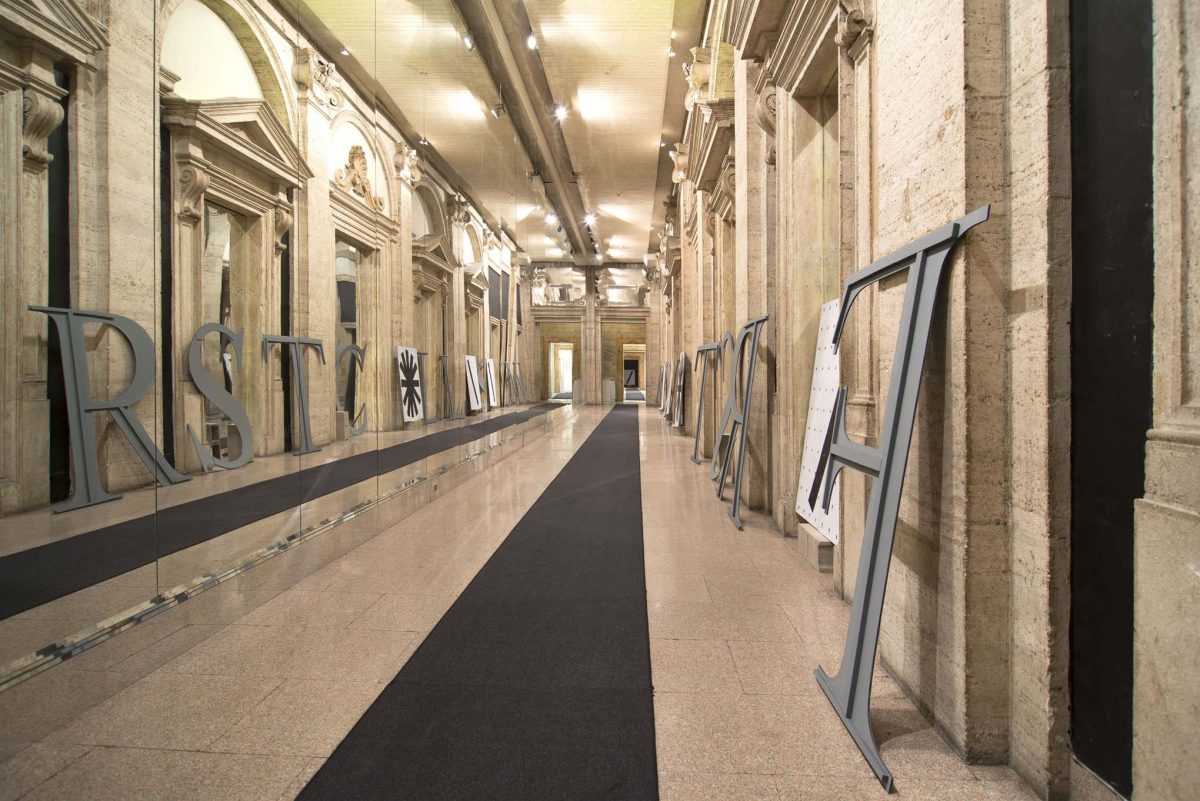 <I>Auto Body Collision</i>, 2014
</br> installation view, Fondazione Memmo, Rome