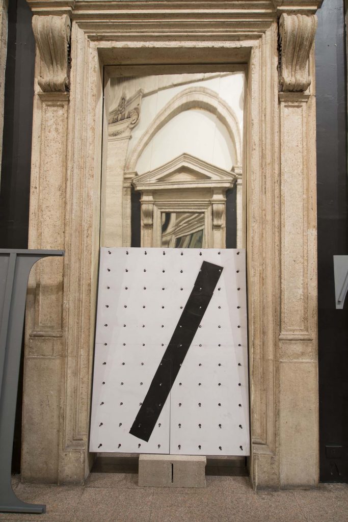 <I>Auto Body Collision</i>, 2014
</br> installation view, Fondazione Memmo, Rome