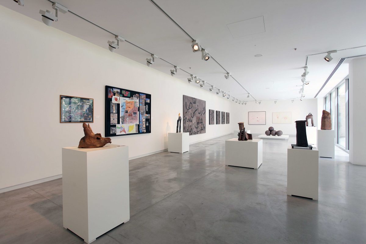 <I>Simone Fattal</i>, 2016
</br> installation view, SAF Art Spaces